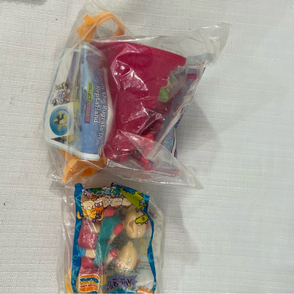 Vintage Rugrats BK toys 1998 and 2000‎